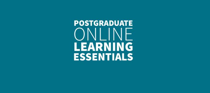 Postgraduate Online Learning Essentials