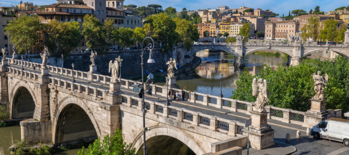 Ponte Sant'Angelo in Rome