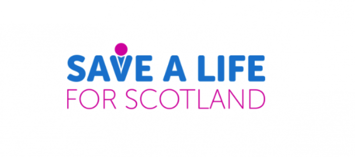 Save a Life for Scotland official logo