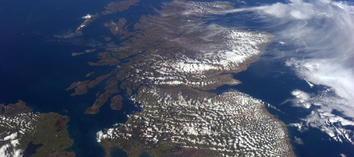 Scotland from Space