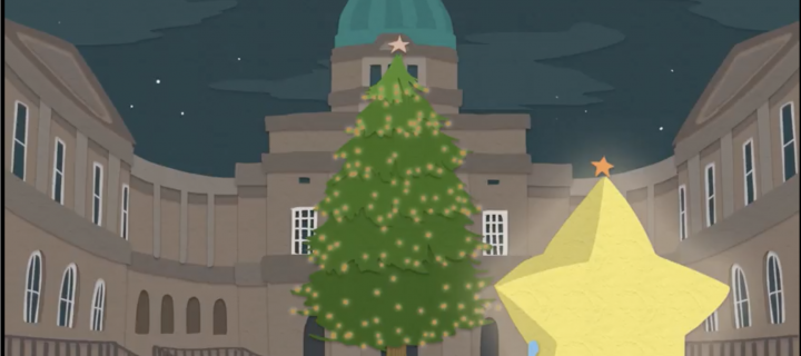 University Christmas animation