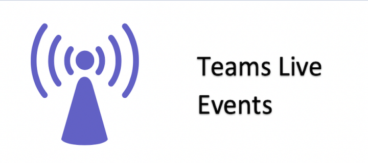 Associated image for Teams Live events