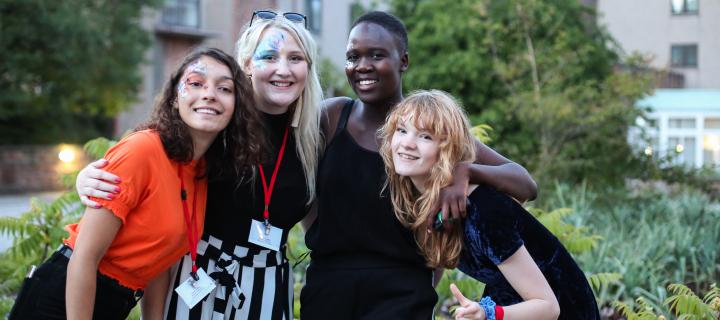 A group of Sutton Trust Summer School students