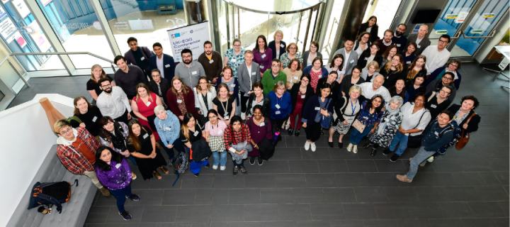 Group photo of the delegates of the UK Eye Genetics Group Conference 2023
