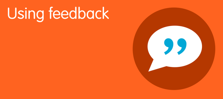 Using feedback