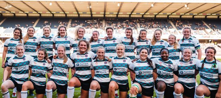 Womens Rugby Line up