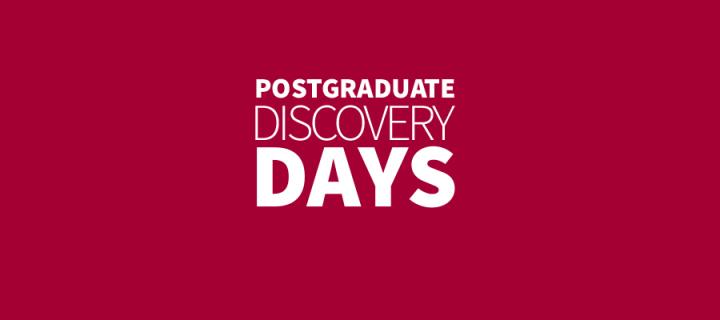Postgraduate Discovery Day