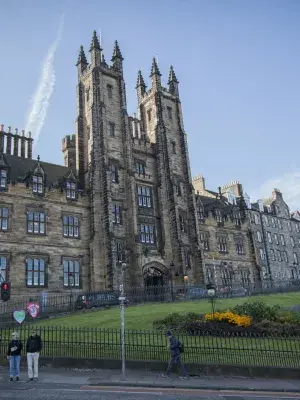 The impressive New College building