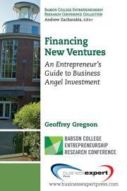 Cover of Dr Geoff Gregson's new book: Financing New Ventures