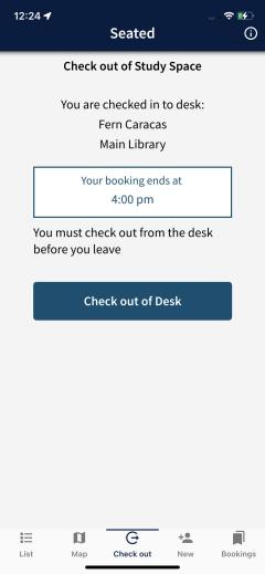 seated app check in confirmation
