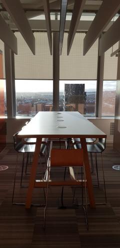 Photo of Appleton Tower level 9 with a view over towards 40 George Square (formerly DHT)