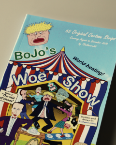 Cover of satirical comic - Bojo's woe show