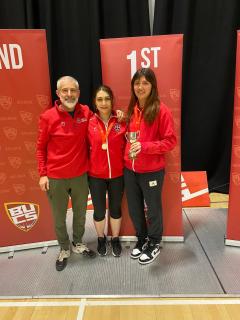 University of Edinburgh Fencers with Medals