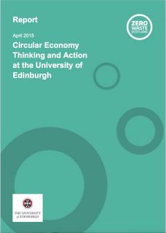 Picture of the circular economy report front cover