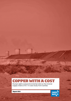 Copper with a cost – Human rights and environmental risks in the minerals supply chains of ICT: A case study from Zambia