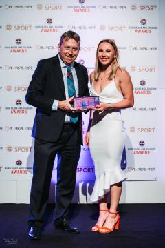 Corrie Scott inducted into the Sports Hall of Fame