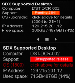 SDX DesktopConfig