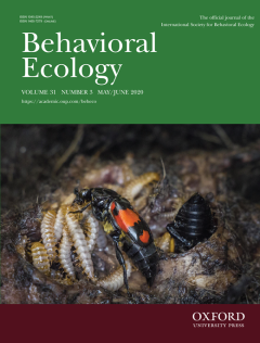Behavioral Ecology Cover