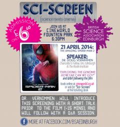 Sci-Screen poster