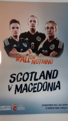 Scotland v Macedonia