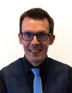 Photograph of Scott Heald, Director of IHDP and Director of Data and Digital Innovation at Public Health Scotland