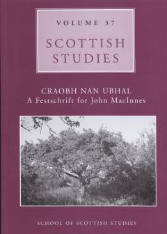 Scottish Studies vol.37 cover