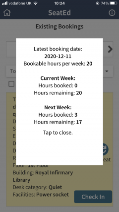 Why Can't I get a booking option I want
