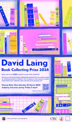 David Laing Book Collecting Prize Poster