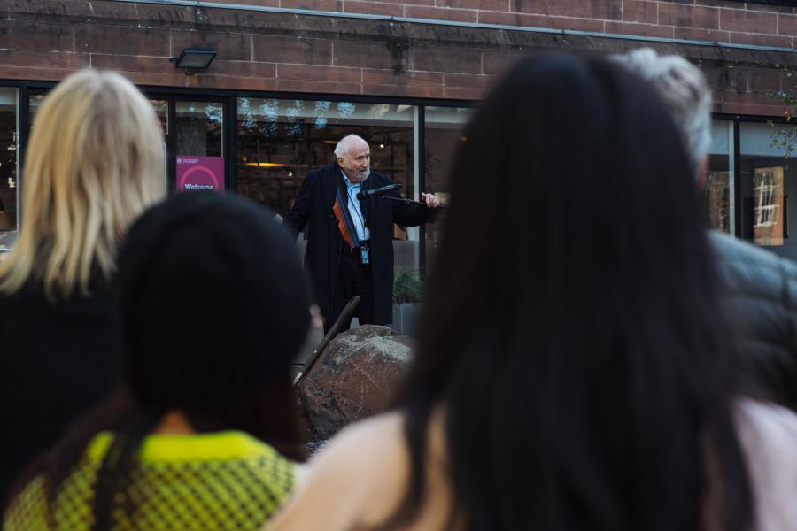 SGA50 Beuys oak planting ceremony, Edinburgh College of Art, 15 October 2021