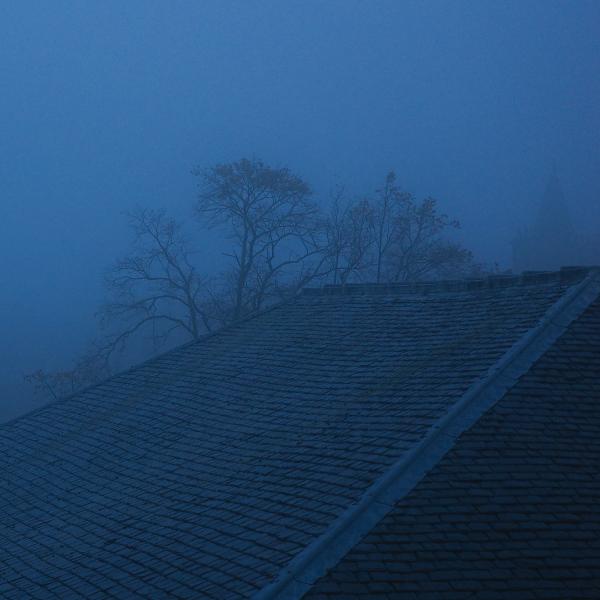 rainy edinburgh scene