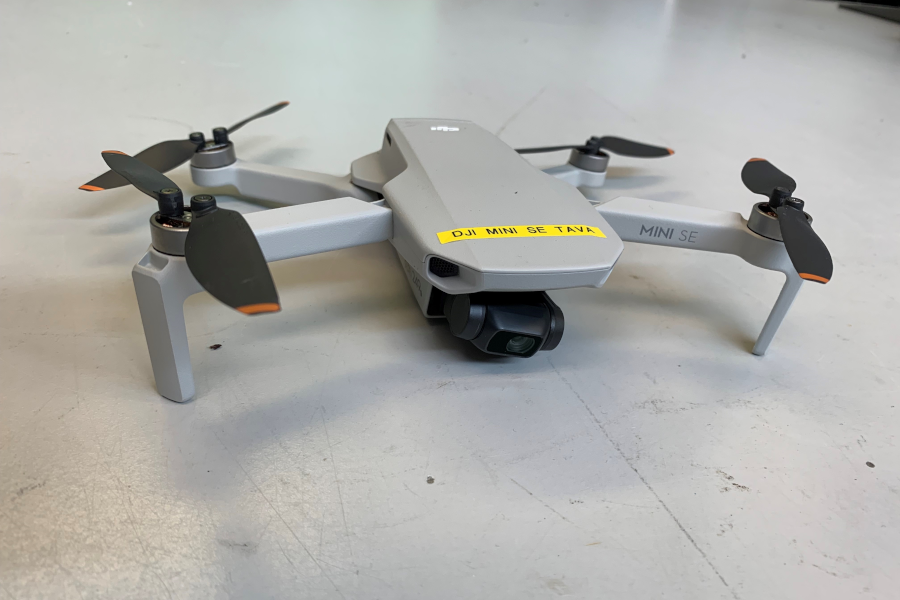 Mini SE drone on a desk