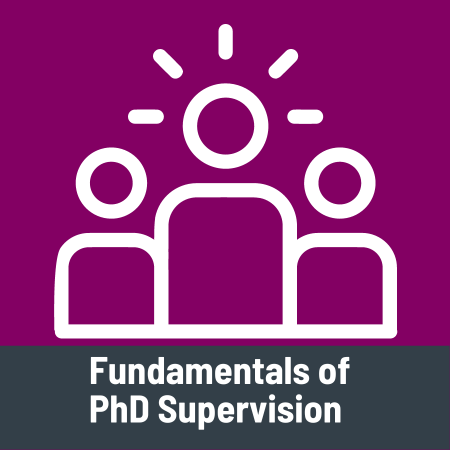 Fundamentals of PhD supervision logo