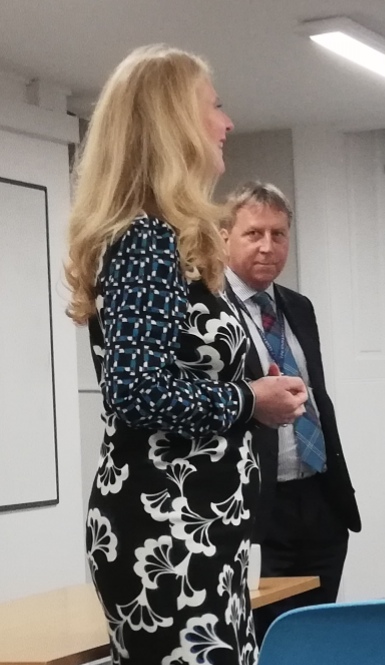 Professor Helen Bond and Professor Peter Matheison