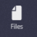 Image of the files icon on the Teams navigation bar (desktop/browser)